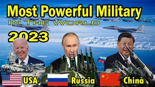 TOP 12 MOST POWERFUL MILITARIES IN THE WORLD 2023 [upl. by Aveer289]