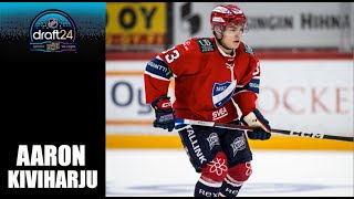 2024 NHL Draft  Aaron Kiviharju  2324 Highlights [upl. by Kaile89]