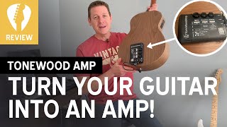 Turn your guitar into an amp ToneWood Amp demo and discount for acoustic guitars [upl. by Ahcas]