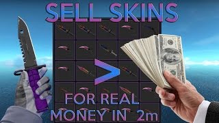 SELL YOUR SKINS IN LESS TEN 2MINUTES ON SKINCASH [upl. by Lubbock]