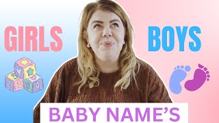 Baby names I love  But will I be using [upl. by Moriyama]