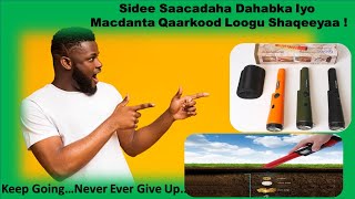 sidee saacadaha dahabka iyo macdanta qaarkood loogu shaqeeyaa  easy way to find gold and Gemstone [upl. by Elac]