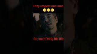 iron man death marvel [upl. by Oidale]