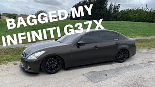 Infiniti G37 Bagged [upl. by Settera]