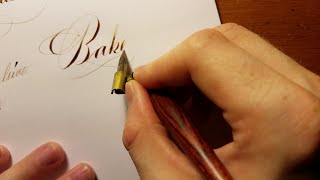 Calligraphy Compilation With Dip Pen [upl. by Eibreh]