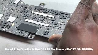 MacBook Pro A2159 No Power repairs PPBUS issues [upl. by Onailil193]