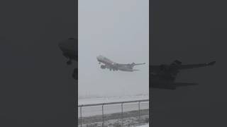 Anchorage first snowfall made it a good day of spotting at Ted Stevens Anchorage Airport Anchorage [upl. by Hamil]