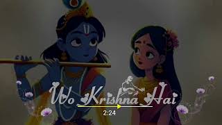 Wo krishna hai djremixsong radheradhe trending kartushtkgod [upl. by Ereveneug]