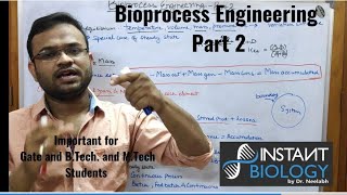 Bioprocess Engineering part 2 Steady state and Material Balance [upl. by Stoughton]