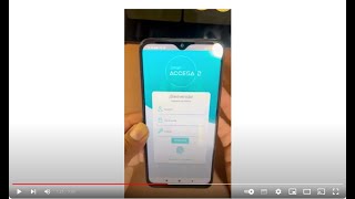 Registro Biométrico de app Accesa2 V12 [upl. by Asiek]