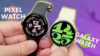 Google Pixel Watch 2 vs Samsung Galaxy Watch 6  Which should you buy [upl. by Hamburger]