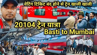 Gorakhpur to Mumbai train journey  20104 train journey 2024  Part 1 [upl. by Alyhc]