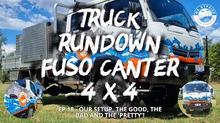 EP 18  Unleash Adventure Fuso Canter 4x4 OffRoad Truck  The Ultimate Family Caravan Explorer [upl. by Christa854]