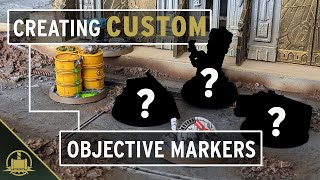 Creating Warhammer 40K objective markers from GWs LOST KIT [upl. by Nessnaj]