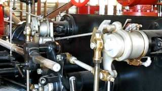 Corliss valve system of a steam engine [upl. by Plafker543]