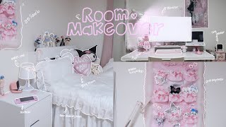 EXTREME Room Makeover ⋆⭒🎀Pinterest mood deepcleaning cozy🍦 [upl. by Harbed331]