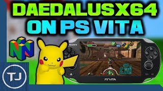 PS Vita Nintendo 64 Emulator Install amp Test Daedalusx64 [upl. by Yarezed]