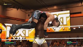 Teddy Jones vs Rob Van Dam NXT highlights Nov 6 2024 [upl. by Navoj]