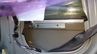 Lexus ES 300 right rear passenger window fix [upl. by Ardekahs28]