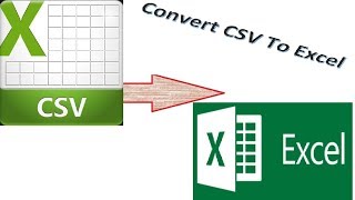 CONVERT CSV TO EXCEL WITH OFFICE 2016✅ [upl. by Araccat]