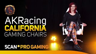 A Chair For All Gamers  The NEW AKRacing California Gaming Chairs Review [upl. by Yehus]