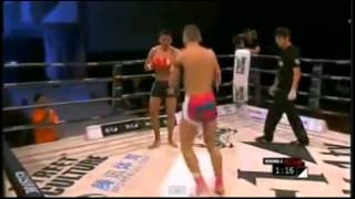 Enriko Kehl vs Maximo Suarez Fullfight K1 Max Quarterfinal 2014 [upl. by Ralip]