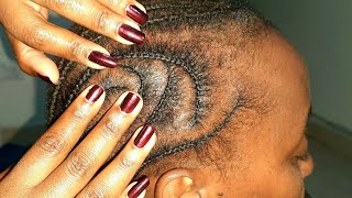 ASMRSensational Scalp Scratching Nitpicking and Oiling with natural nailshair asmr asmrsounds [upl. by Assele]