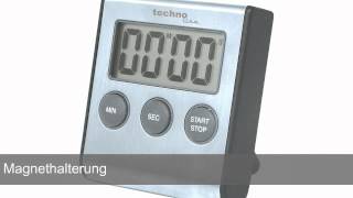 Technoline KT 200  Kurzzeitwecker digital [upl. by Zoila]