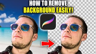 How to Remove a Background From an Image With Procreate on iPad [upl. by Bowes]