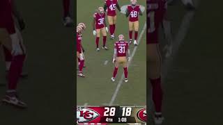 WORST OnSide Kick In NFL History San Francisco 49ers [upl. by Ennayelsel288]