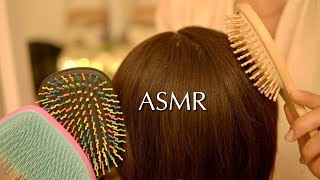 Extremely Relaxing ASMR Hair Brushing With 10 Brushes  Sleep Within Minutes 💤 No Talking [upl. by Feingold]