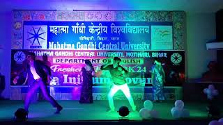 Best performance remix songs student of MGCUB department of English [upl. by Brown85]