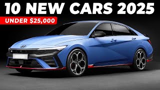 10 Best New Cars Under 25000 For 2025 [upl. by Daren736]