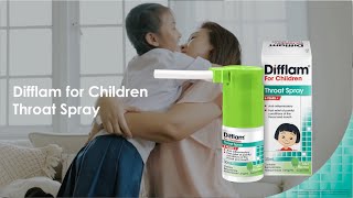 Difflam for Children Throat Spray  Targeted Relief for Little Ones [upl. by Hindorff27]