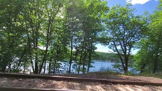 Sorry not holmes but Pawling And its Whaley Lake I was on the trail side Maybrook Trailway [upl. by Tenner]