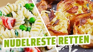 5 leckere Rezeptideen für NUDELN von gestern [upl. by Puna405]