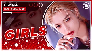 AI COVER STRAY KIDS  ❝GIRLS❞  Line Distribution [upl. by Ecirtac]