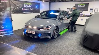 4K HDR  VW Golf Gti TCR Mini valet [upl. by Alioz]