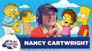 Nancy Cartwright Shows Off Her Famous Voices [upl. by Eiknarf]