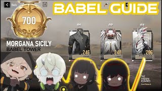 Punishing Gray Raven  Easiest Babel Tower Reward Guide Including level 600 Badge [upl. by Arella]