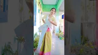 Assamese Bihu dance yutubeshorts trendingshorts viralvideo monikaofficial 💞💞 [upl. by Montana]