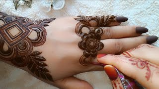 Latest Intricate And Checks Mehndi Design 2024  Step by Step Tutorial  Henna Fever [upl. by Aicenav]