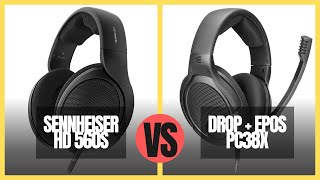 Sennheiser HD 560S vs Drop  EPOS PC38X Sound Demo [upl. by Zwart]