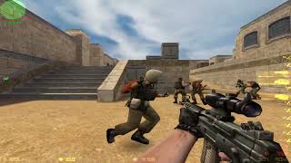 Counter Strike Condition Zero Gameplay  Dust [upl. by Bashee768]