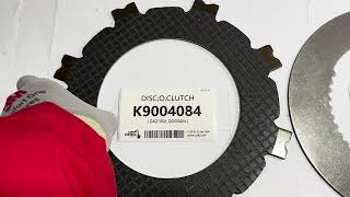 K9004084 DISC O CLUTCH K9004158 DISC I CLUTCH PLATE DOOSAN DX210W DX190W DX170W SOLAR 180WV [upl. by Sou]