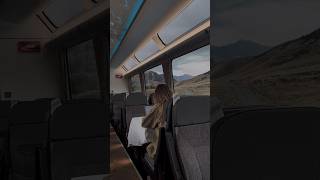 🇳🇿TranzAlpine Best Train Trip🗻newzealand travel shorts viral trending [upl. by Arreis143]