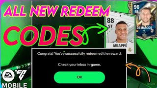 ALLNEWEA FC MOBILE CODES FOR COINS 2024🌟 NOVEMBERFC MOBILE REDEEM CODES 💥 TODAY [upl. by Arakal]