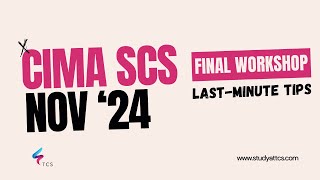 CIMA Strategic Case Study SCS November 2024 Rotomyne Final Workshop [upl. by Gerome]