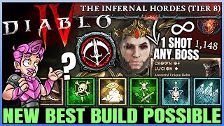 Diablo 4  New Best INFINITE DPS Rogue Build  OP Artillery Rapid Fire Combo  Skills Gear Guide [upl. by Yelich775]