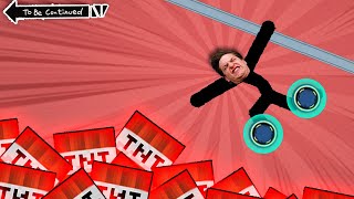 Stickman Duelist Funny Moments 205 [upl. by Annauqahs]